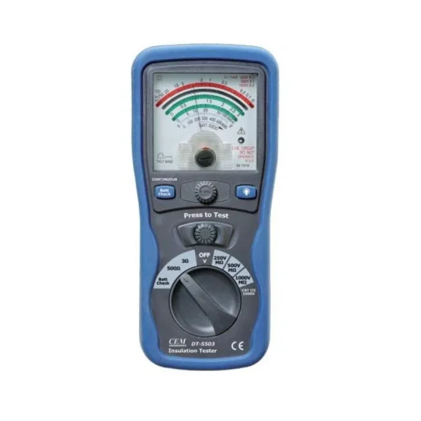 Аналоговый тестер изоляции DT-5503