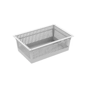 Полка-корзина Flex Basket ABS 600х400х200 мм (серая)