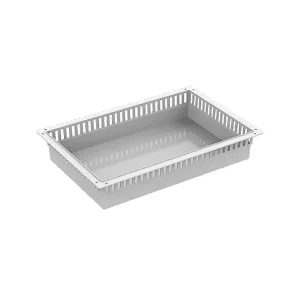 Полка-лоток Flex Modul ABS-пластик 600х400х100 мм (серая)