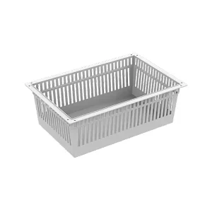 Полка-лоток Flex Modul ABS-пластик 600х400х200 мм (серая)