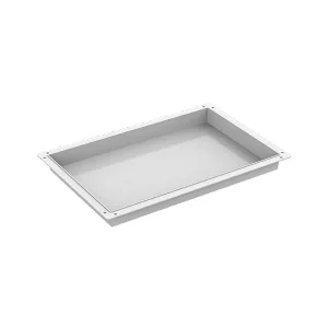 Полка-лоток Flex Tray ABS-пластик 600х400х50 мм (серая)