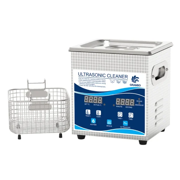 Ультразвуковая ванна-мойка GRANBO GW0102 с полуволновым режимом, 2 л