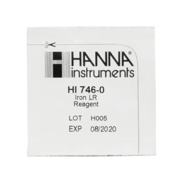 HI746-25 Реагенты для Checker на железо, 0-999 мкг/л, 25 тестов