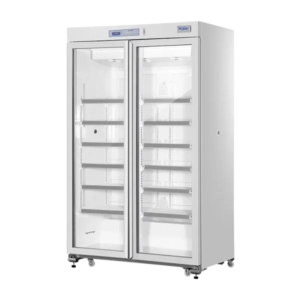 Холодильник фармацевтический Haier Biomedical HYC-1031GD, 2 двери с окном, (+2 ºС...+8 ºС) — изображение 2