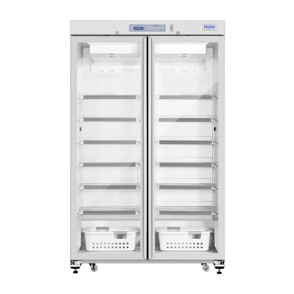 Холодильник фармацевтический Haier Biomedical HYC-1031GD, 2 двери с окном, (+2 ºС...+8 ºС)