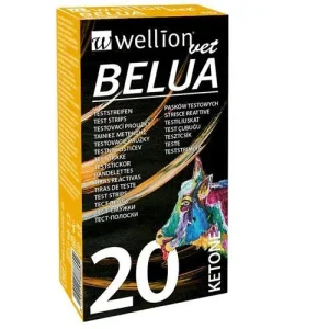 Тест-полоски на кетоны для КРС WellionVet Belua (Австрия)