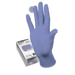 Перчатки нитриловые повышенной прочности MANUAL RN 709, 50 пар (100 штук), нестерильные, неопудренные, размер S