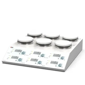Мешалка магнитная DLAB MS-H280-S6 с подогревом 6-местная