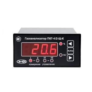 Газоанализатор кислорода ПКГ-4/2-Щ-К-1Р-1А-USB (24В) щитовой